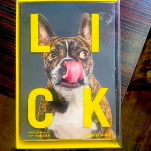 LICK notecards and envelopes. 6 different dogs